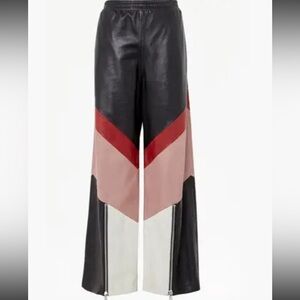 Stylish Colorblock Women's Pants